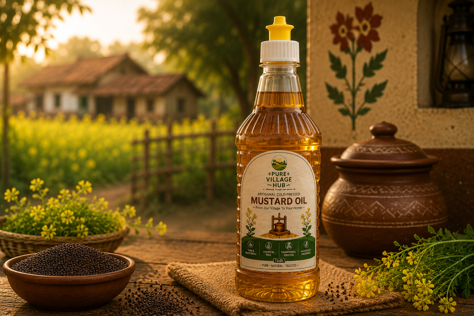 Pure Mustard Oil